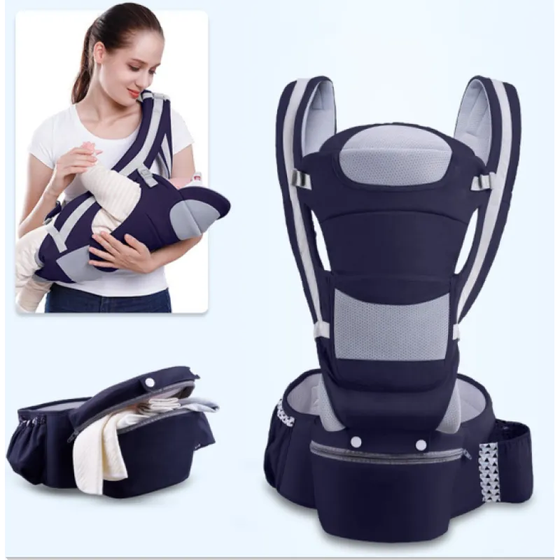Practical Baby Sling - Ergonomic Carrier with Pocket