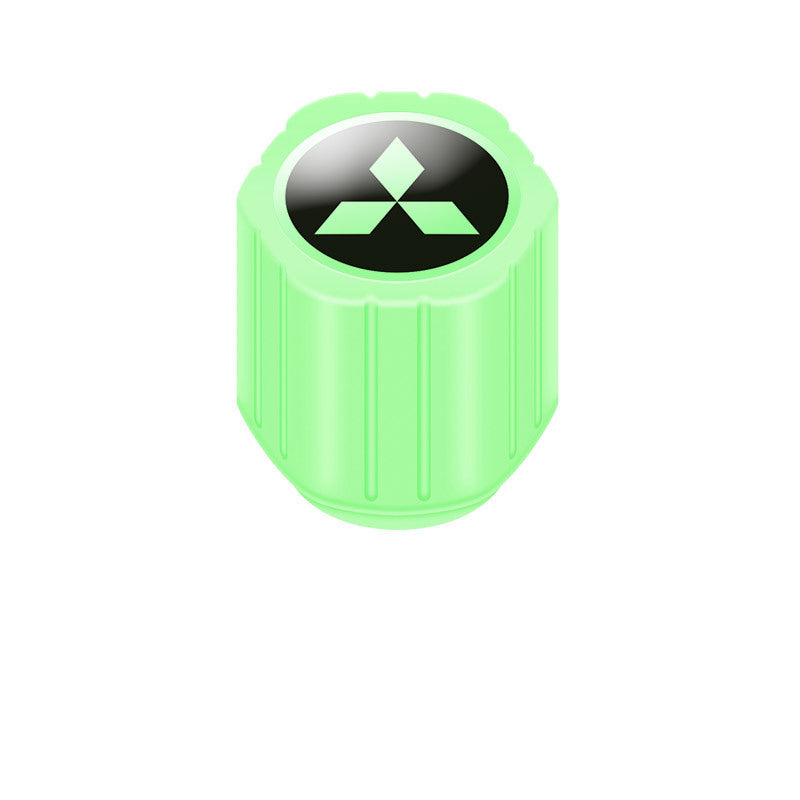 Bright Green LED Tire Valve Caps 20-Pack Universal Fit