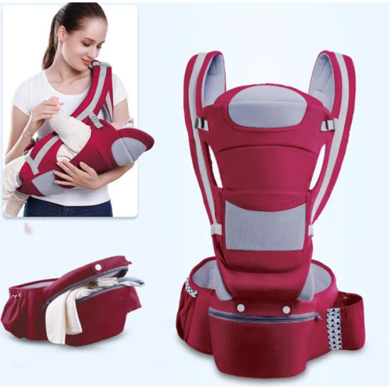 Practical Baby Sling - Ergonomic Carrier with Pocket