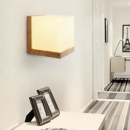 Eco Friendly Modern Cube Wall Light