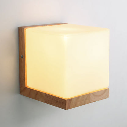 Eco Friendly Modern Cube Wall Light