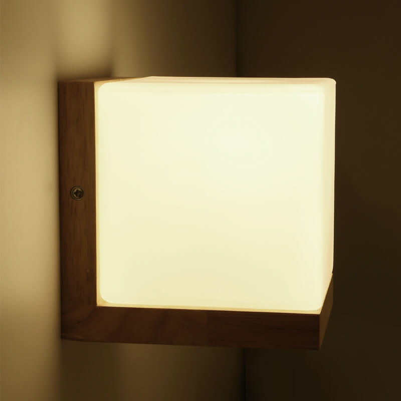 Eco Friendly Modern Cube Wall Light