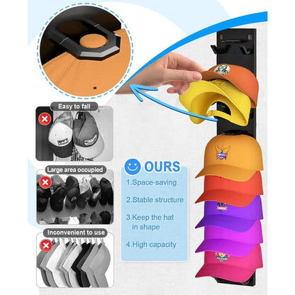Simple Wall Hat Rack Organizer