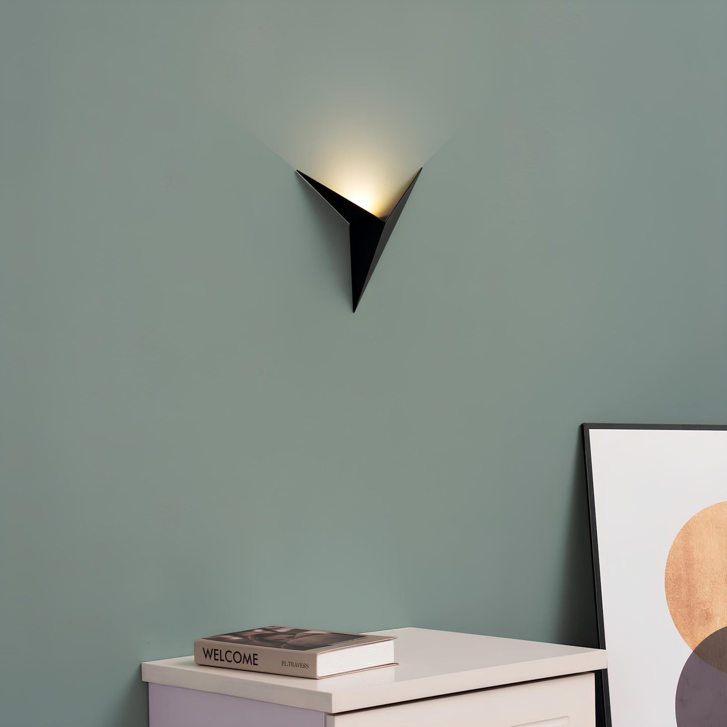 Modern Triangle Wall Lamp