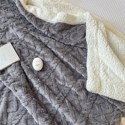 Cozy Soft Plush Throw Blanket for Home Decor