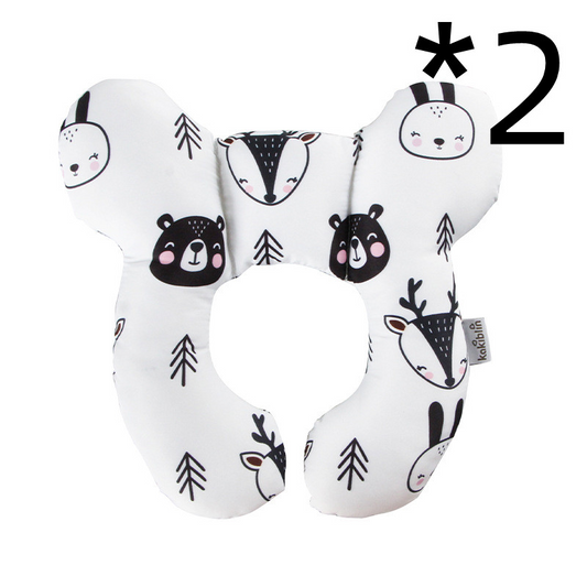 Soft Baby Head Support Pillow for Car Seat and Stroller - Fesara