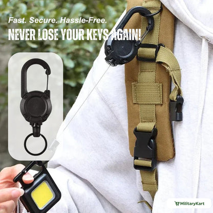 Durable Outdoor Carabiner Keychain Tool