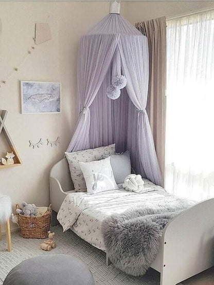 Soft Baby Bed Canopy - Cozy Nursery Shade