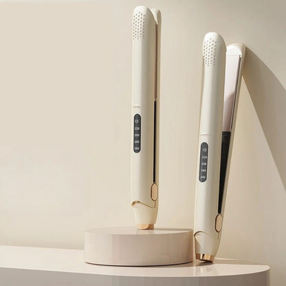 Professional 2-in-1 Ceramic Flat Iron Straightener