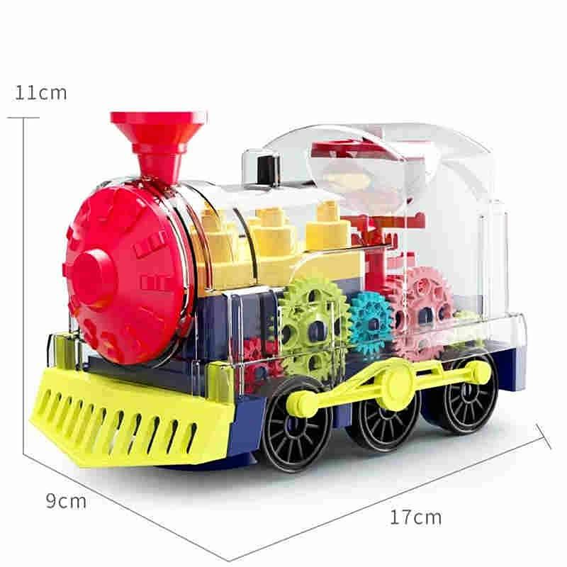Clear Kids Train Toy Set