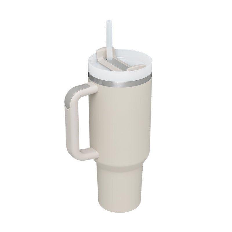 Insulated Travel Mug with Handle