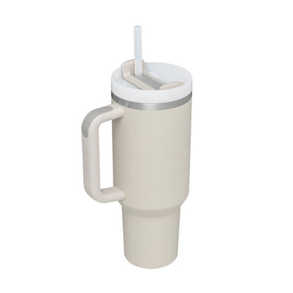 Insulated Travel Mug with Handle