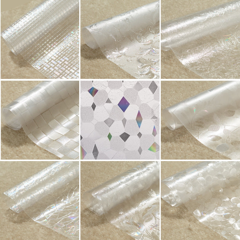 Colorful Transparent Glass Window Sticker Film