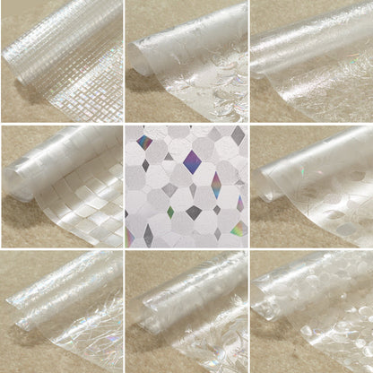 Colorful Transparent Glass Window Sticker Film