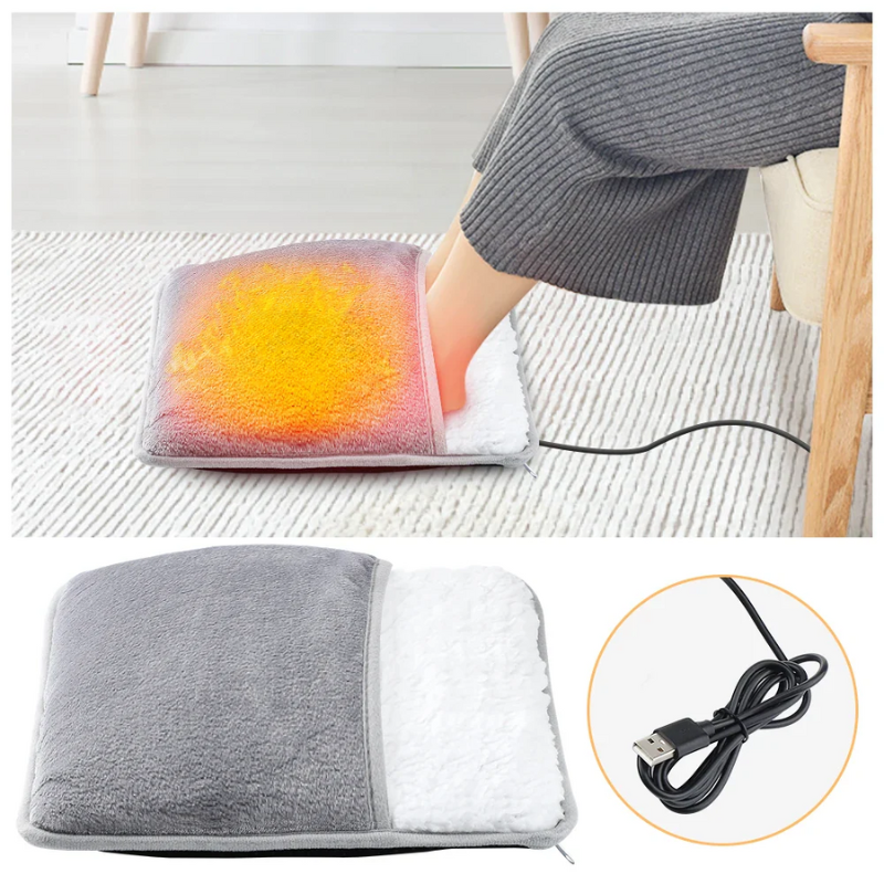 Cozy Heat Pad - Soft Fleece Heating Cushion
