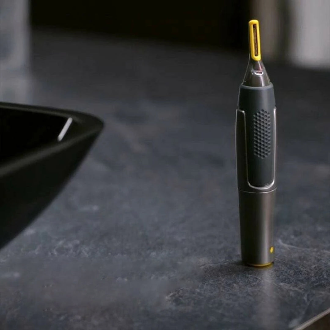 Precise LED Facial Trimmer with Comfort Grip