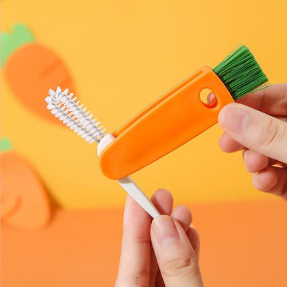 Practical 3-in-1 Cup Lid Cleaning Brush Tool