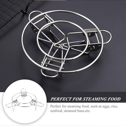 Premium Metal Food Steamer Rack Stand