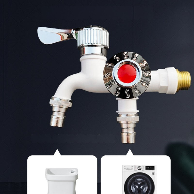 Insulated Freeze Proof Outdoor Faucet with Dual Valve Protection