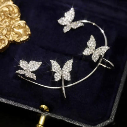 Sparkling Crystal Drop Earrings