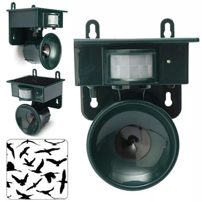 Outdoor Solar Bird Repellent with Motion Sensor