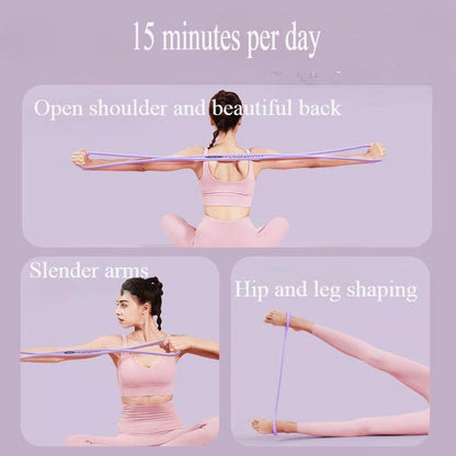 Premium 8 Shape Exercise Resistance Band
