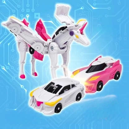 Colorful Unicorn Toy Vehicles