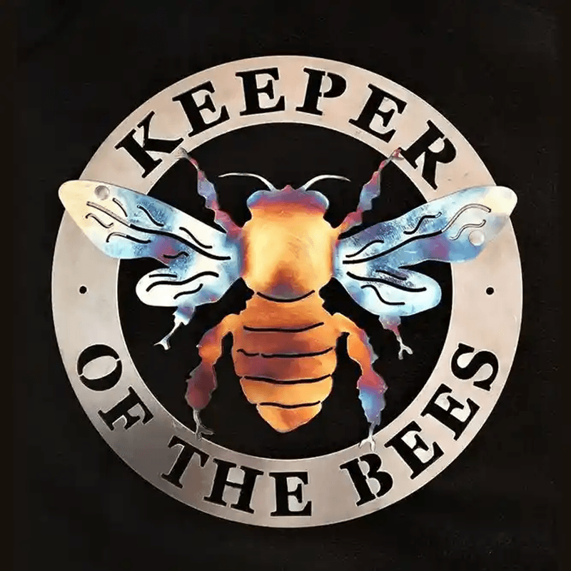 Nature Inspired Bee Metal Wall Art