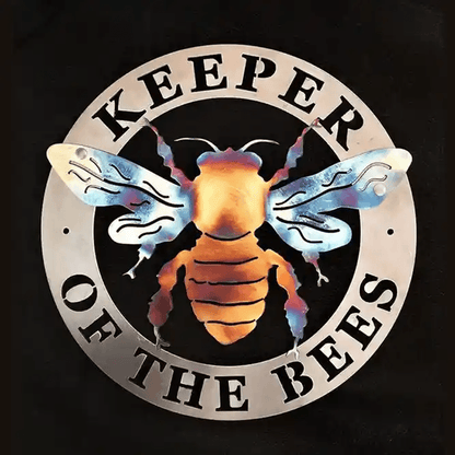 Nature Inspired Bee Metal Wall Art