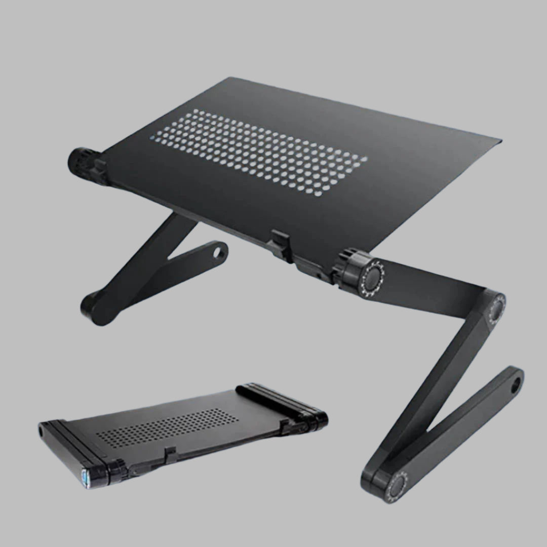 Portable Folding Laptop Desk Stand with Cooling Fan
