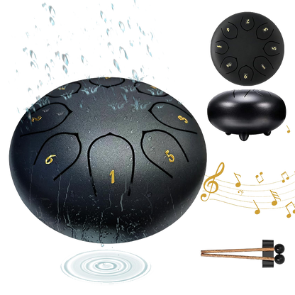 Outdoor Musical Rain Drum Garden Decoration - Fesara