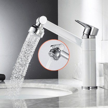 Flexible 360 Degree Kitchen Faucet with Spray Nozzle