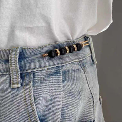 Luxury Pearl and Metal Pin Brooch
