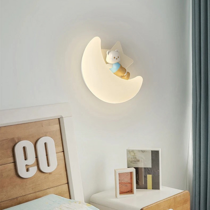 Elegant Moon Glow Wall Light