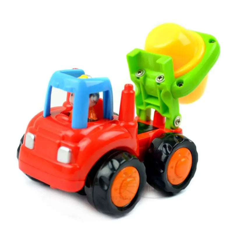 Vibrant Toy Building Trucks
