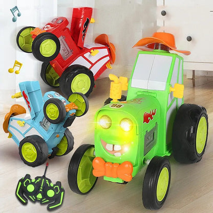 Powerful RC Tractor for Stunt Action