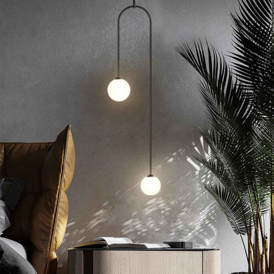 Elegant Home Glass Hanging Light