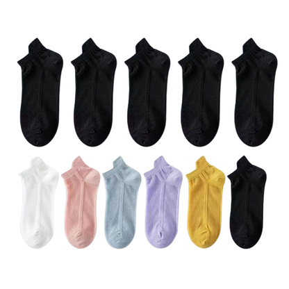 Thin No-Show Grip Socks