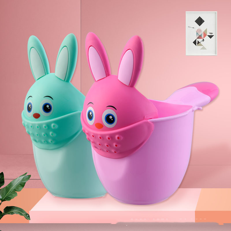 Colorful Bunny Shampoo Rinse Cup for Kids