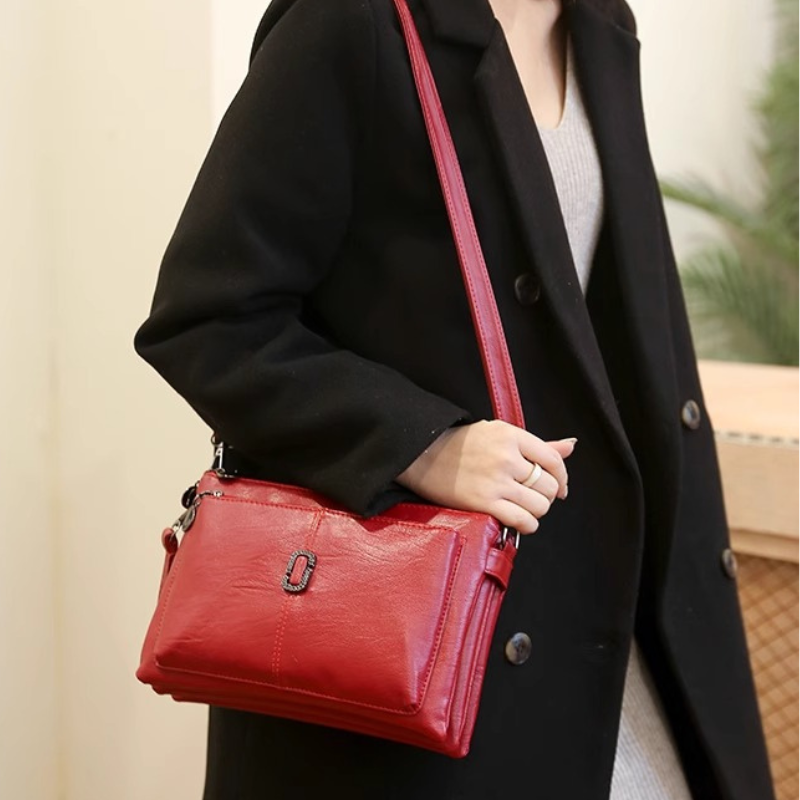 Luxury Mini Leather Shoulder Handbag