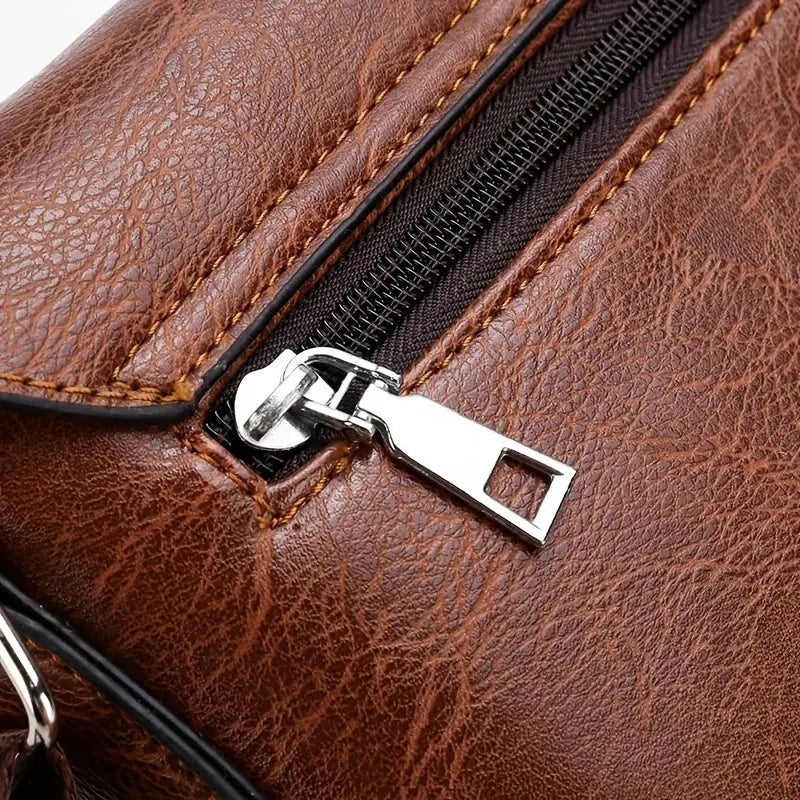 Classic Big Genuine Leather Tote Bag