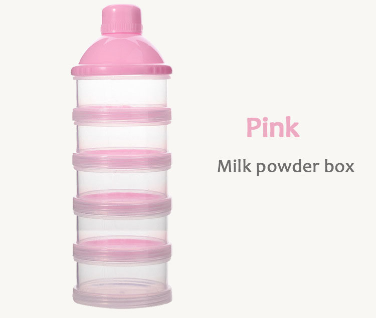 Portable Snack Container with 5 Sections