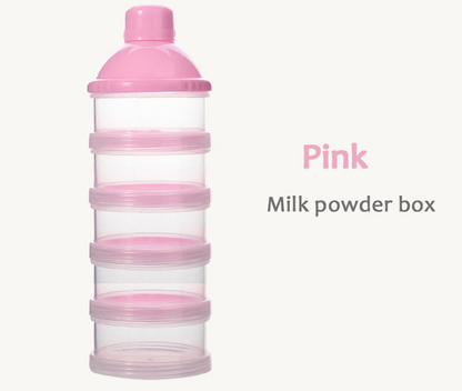 Portable Snack Container with 5 Sections