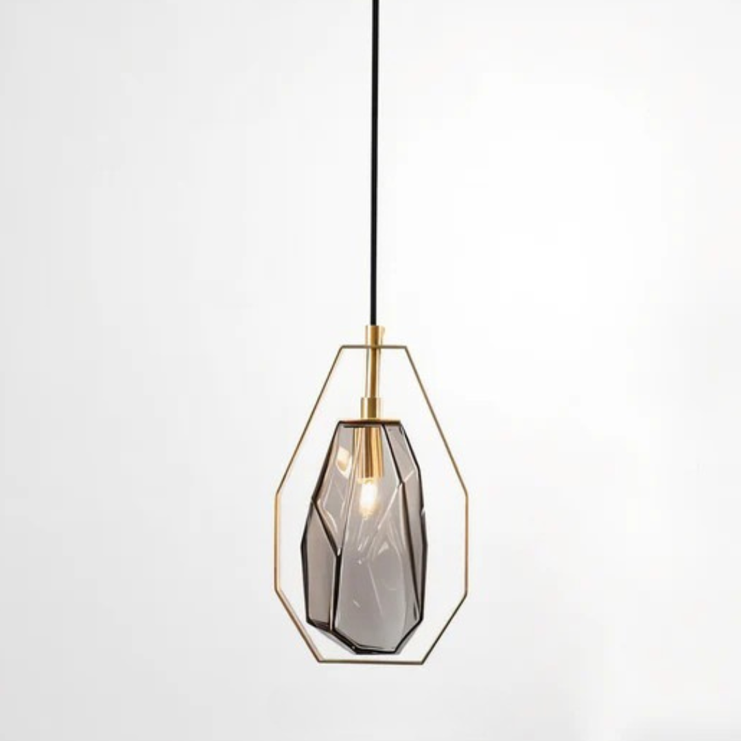 Simple Elegant Glass Hanging Light