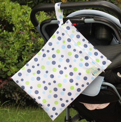 Practical Waterproof Baby Bag with Reusable Pouch