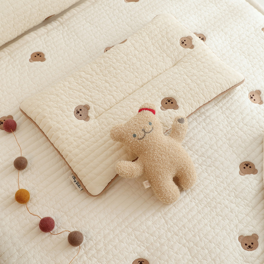 Soft Baby Head Support Pillow with Memory Foam Cushion - Fesara
