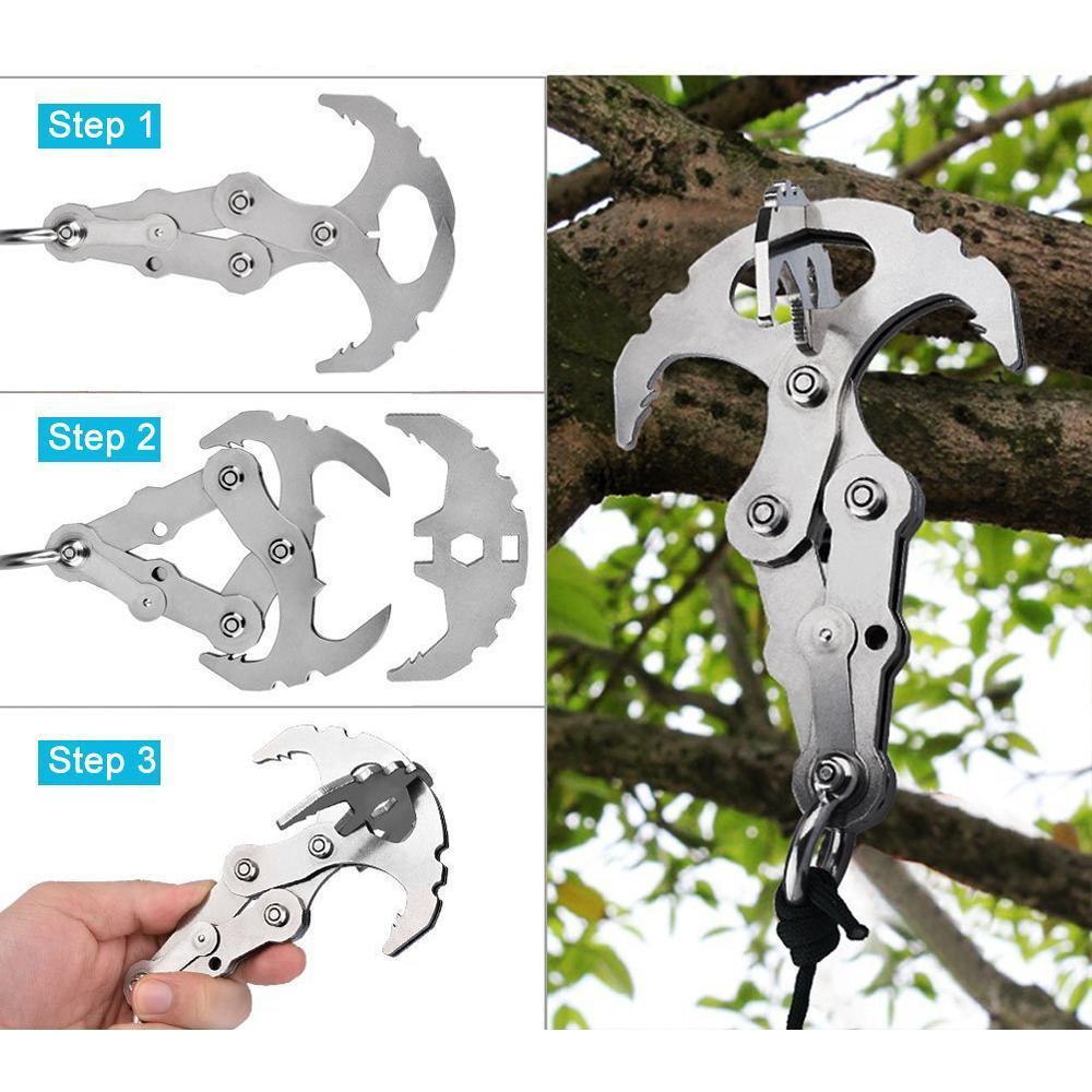 Durable Steel Emergency Folding Climbing Hook