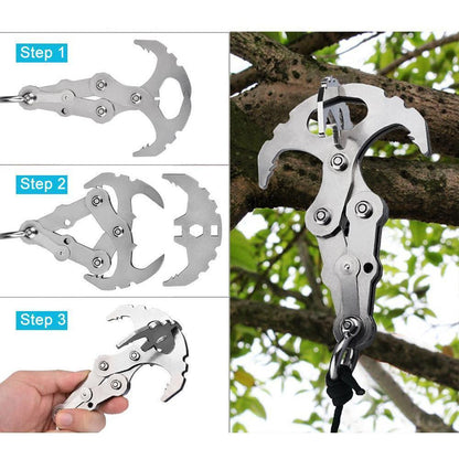 Durable Steel Emergency Folding Climbing Hook