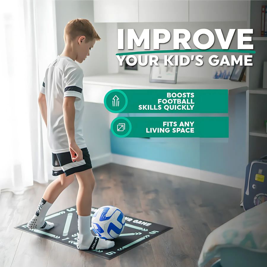 Premium Soccer Practice Mat Kit