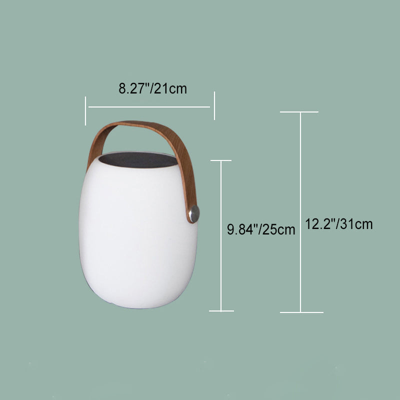 Compact Waterproof Solar Powered Outdoor Lantern